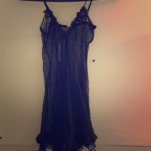 Black Teddy/Gown